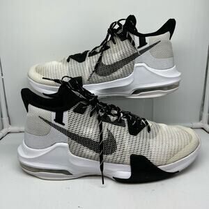 Nike Shoes Mens 14 Air Max Impact 3 White Basketball Sneaker DC3725